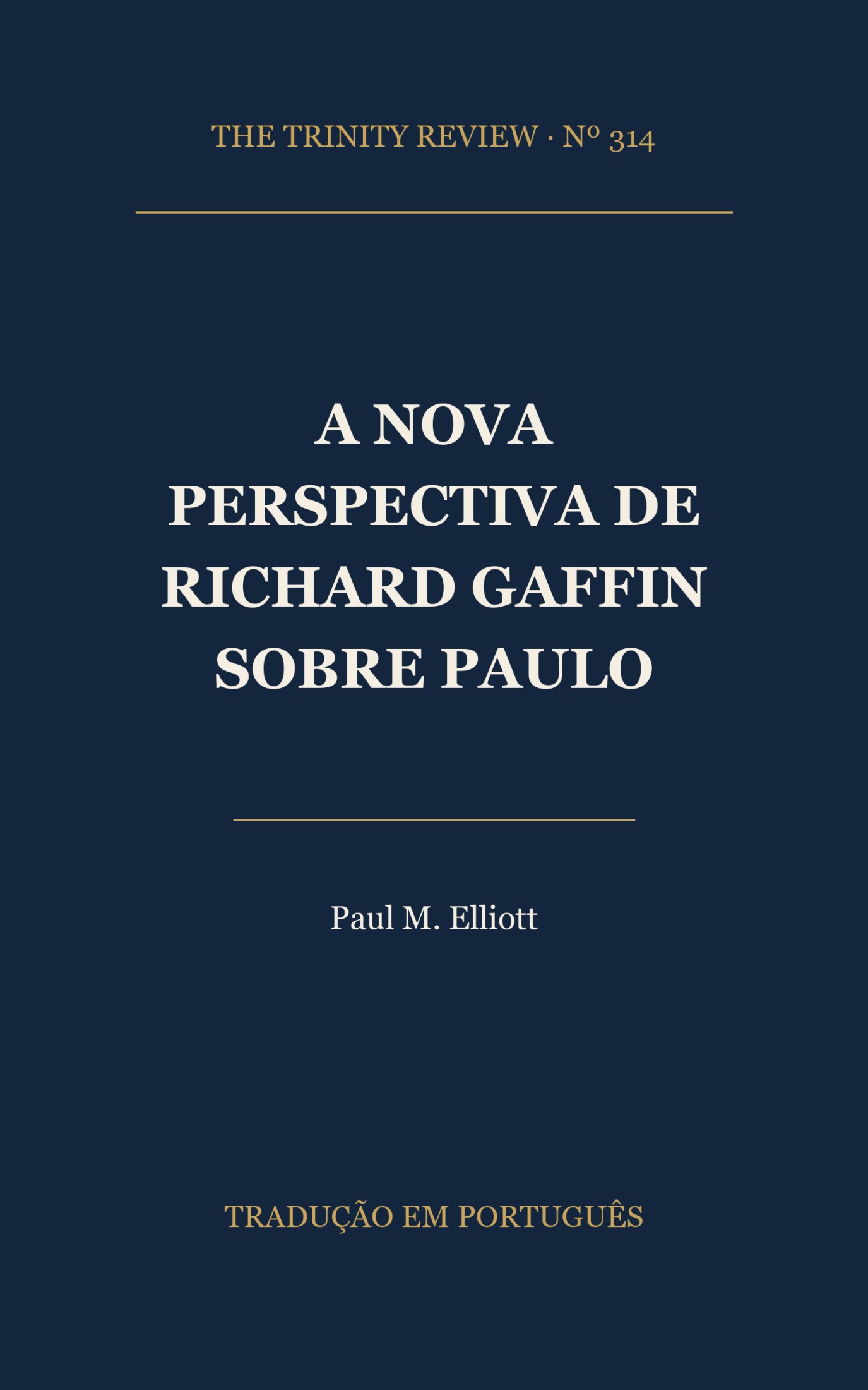 Capa de A Nova Perspectiva de Richard Gaffin sobre Paulo