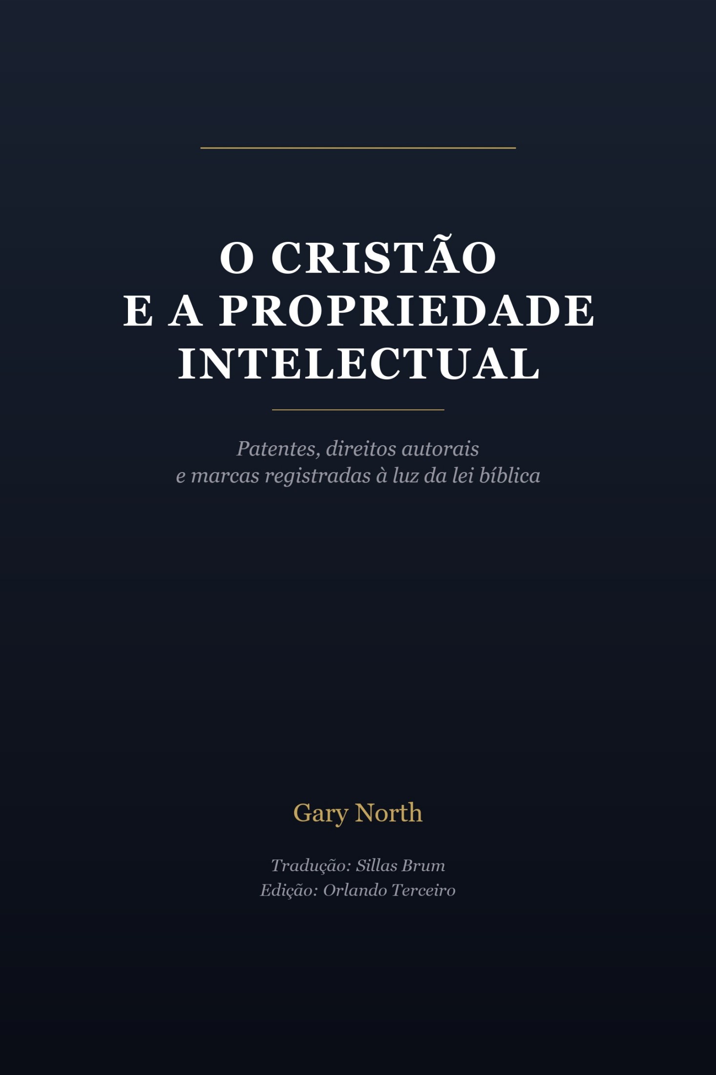 Capa de O Cristão e a Propriedade Intelectual